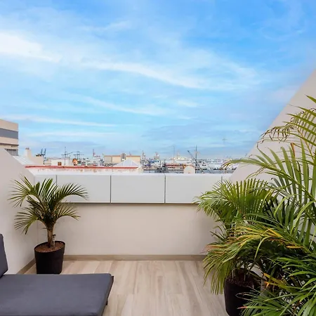 3br Portview Luxury Penthouse & Terrace 라스팔마스