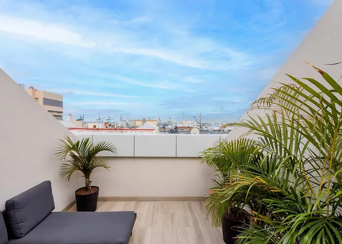 3br Portview Luxury Penthouse & Terrace 라스팔마스